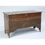 A 17TH CENTURY SIX PLANK CHEST