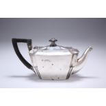 A VICTORIAN SILVER BACHELOR'S TEAPOT