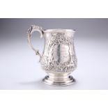 A VICTORIAN SILVER MUG