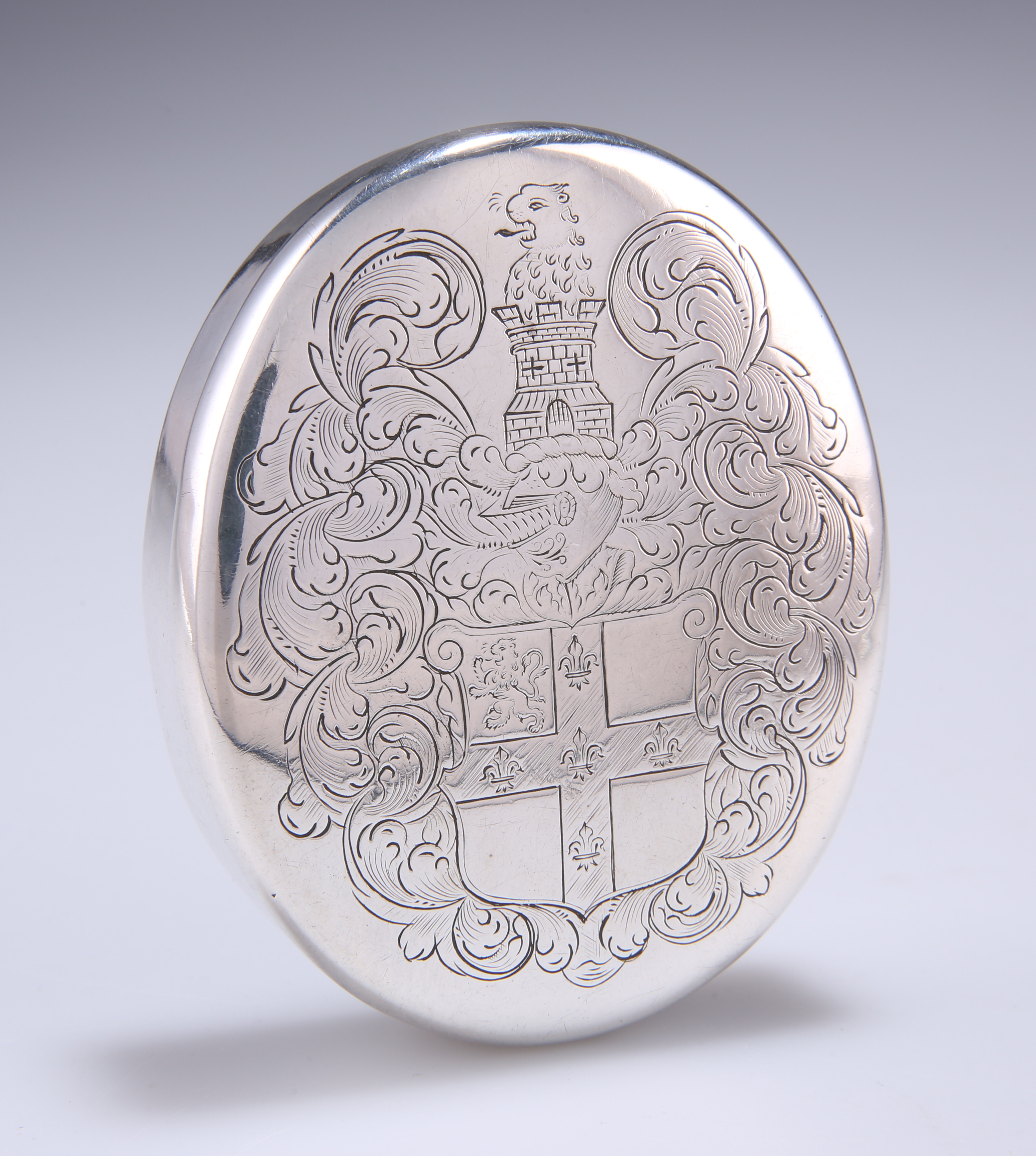 A CHARLES II SILVER TOBACCO BOX