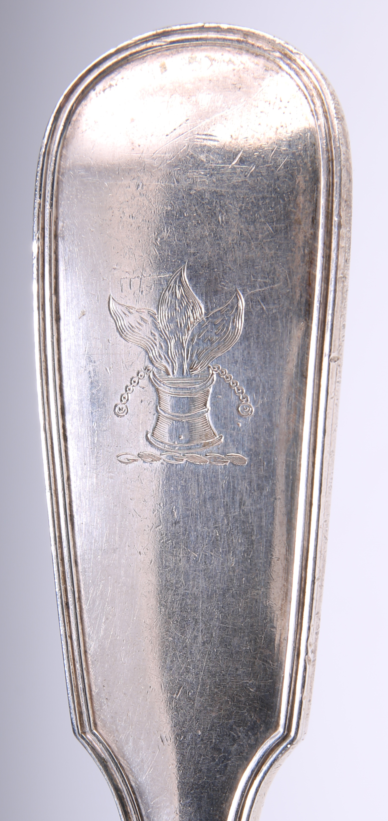 A VICTORIAN SILVER BASTING SPOON - Image 2 of 3