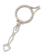 A DIAMOND LORGNETTE