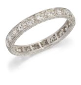 A DIAMOND ETERNITY RING