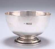 AN EDWARD VII SILVER BOWL