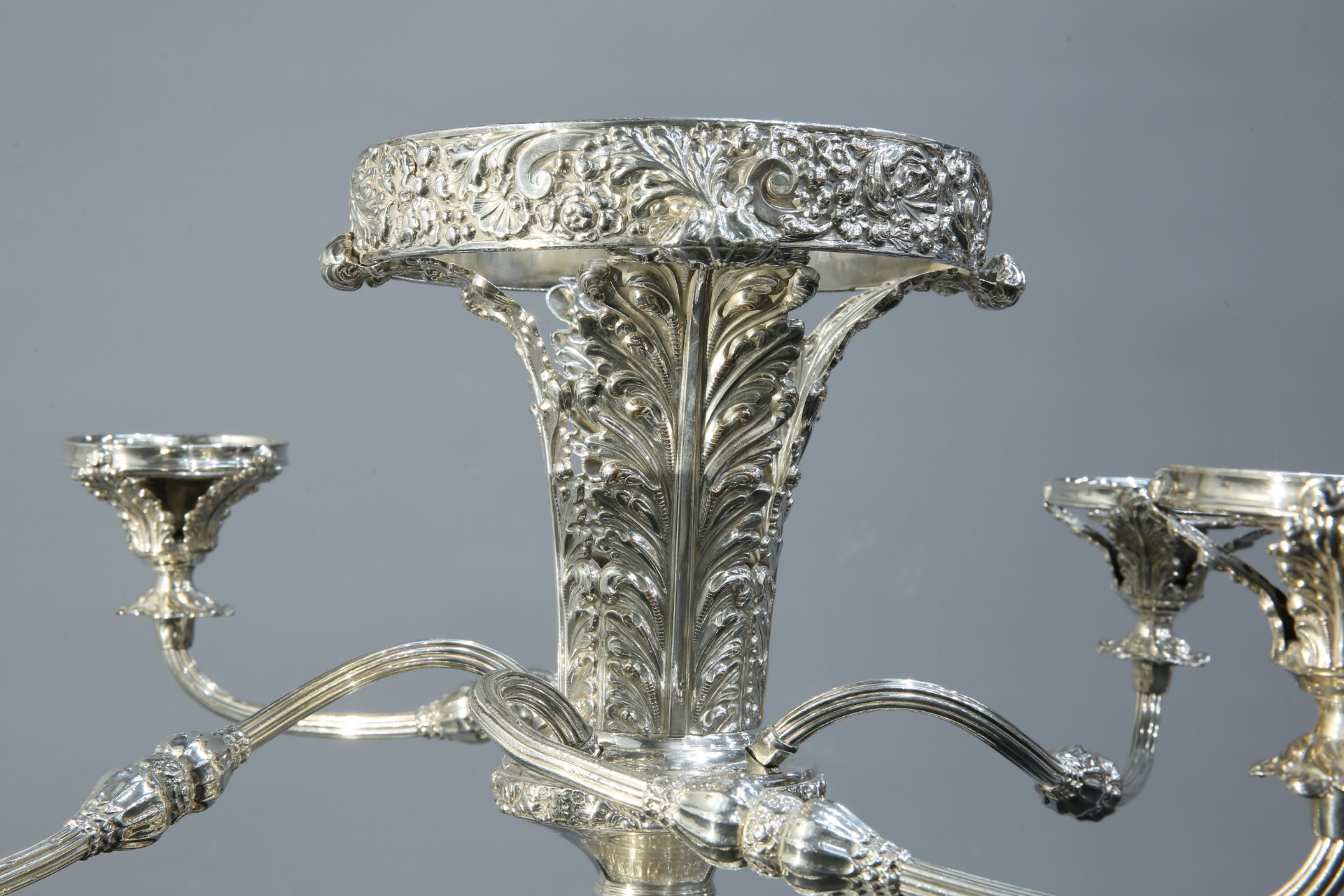 AN OLD SHEFFIELD PLATE EPERGNE - Image 2 of 2