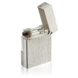 A SILVER METAL LIGHTER BY S.T. DUPONT