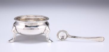 A VICTORIAN SILVER SALT