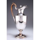 AN OLD SHEFFIELD PLATE WINE EWER, CIRCA 1790