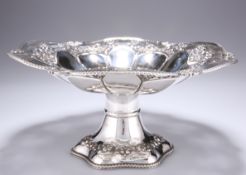 AN EDWARD VII SILVER PEDESTAL BOWL