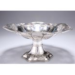 AN EDWARD VII SILVER PEDESTAL BOWL