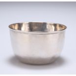 A GEORGE II SILVER TUMBLER CUP