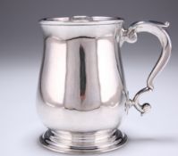 A GEORGE II SILVER MUG