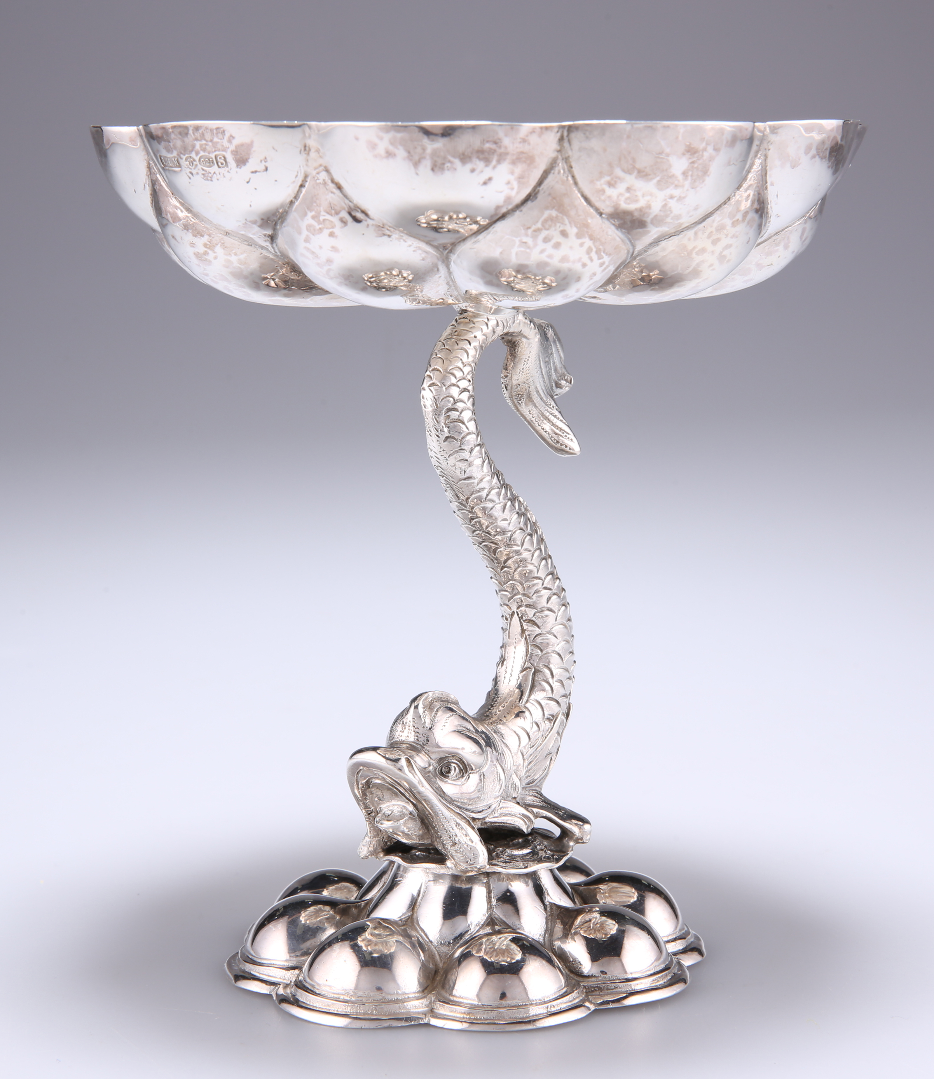 A SILVER TAZZA