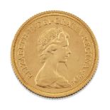 AN ELIZABETH II, 1974 SOVEREIGN