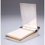 AN ELIZABETH II SILVER NOTE PAD SET