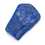 A POLISHED LAPIS LAZULI SPECIMEN