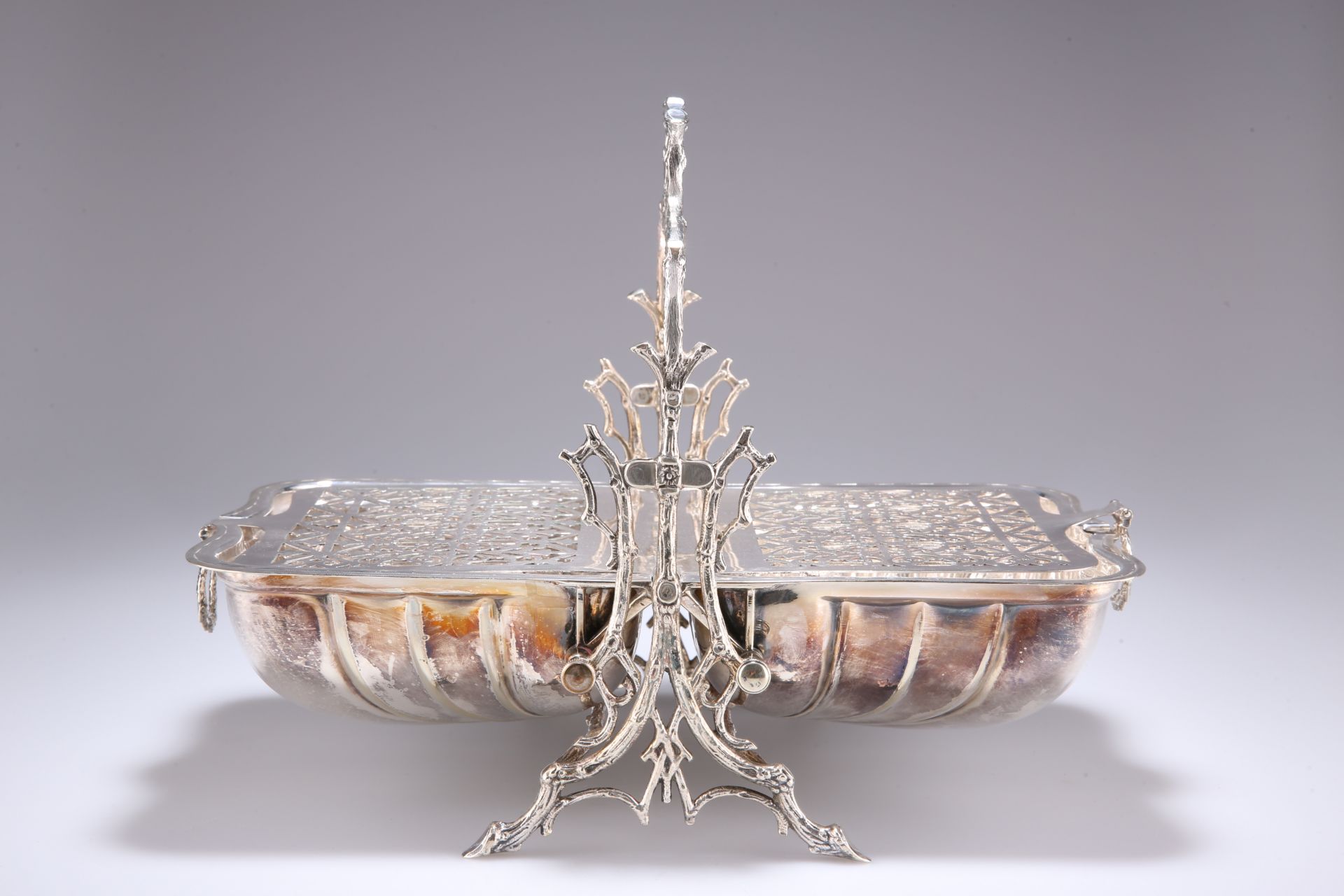 A VICTORIAN SILVER-PLATED STANIFORTH'S PATENT MUFFIN DISH - Image 3 of 4