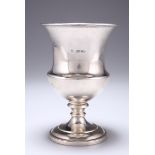A WILLIAM IV SILVER GOBLET
