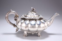 A PROVINCIAL SILVER TEAPOT