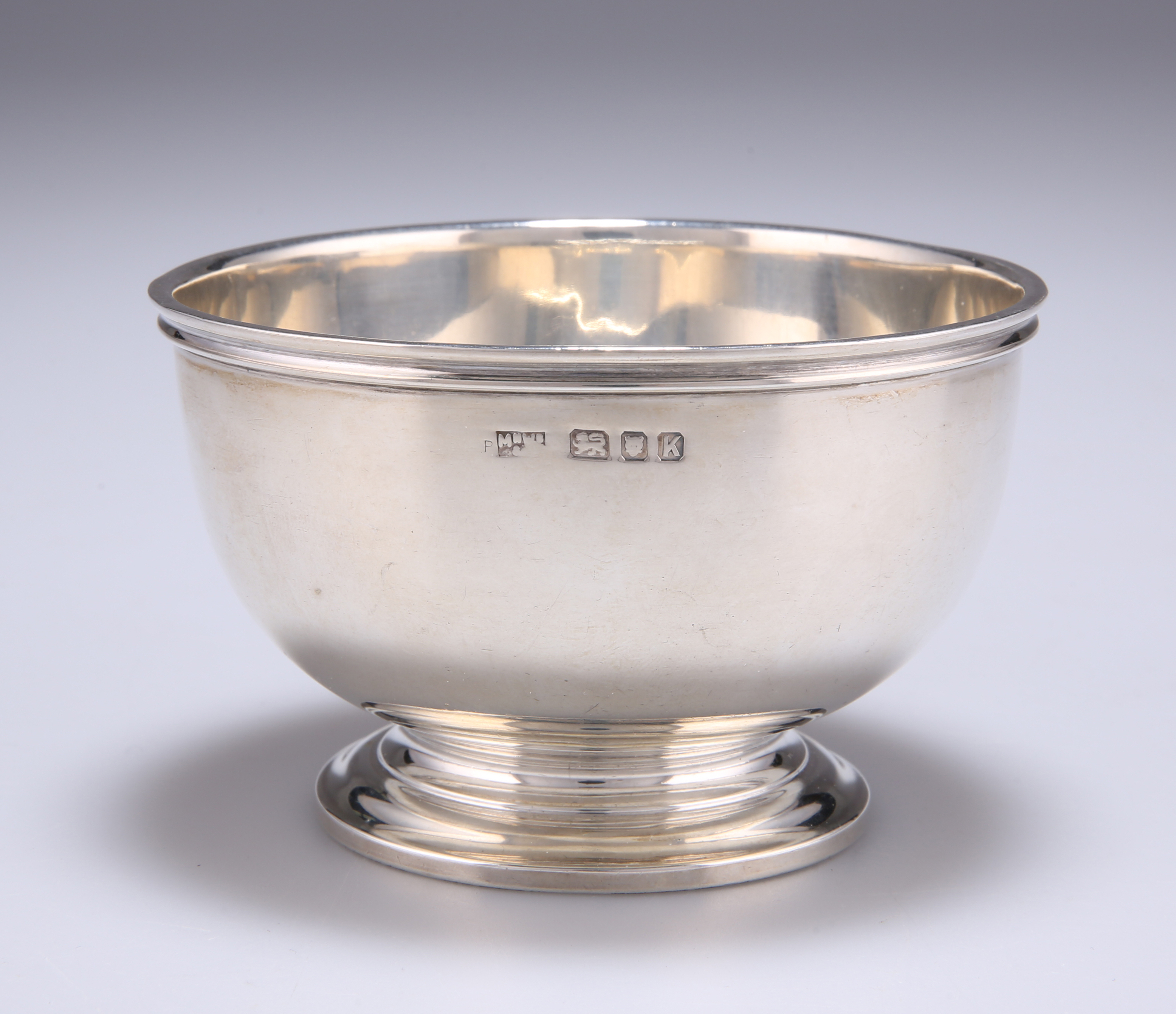 A GEORGE VI SILVER BOWL