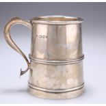 A GEORGE VI SILVER MUG