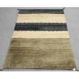 AN INDIAN GABBEH RUG