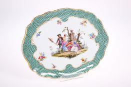 A HELENA WOLFSOHN PORCELAIN TRAY