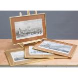 A SET OF FOUR NAUTICAL ENGRAVINGS