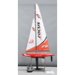 A JOYSWAY FOCUS 2.4GHZ RTR RACING YACHT