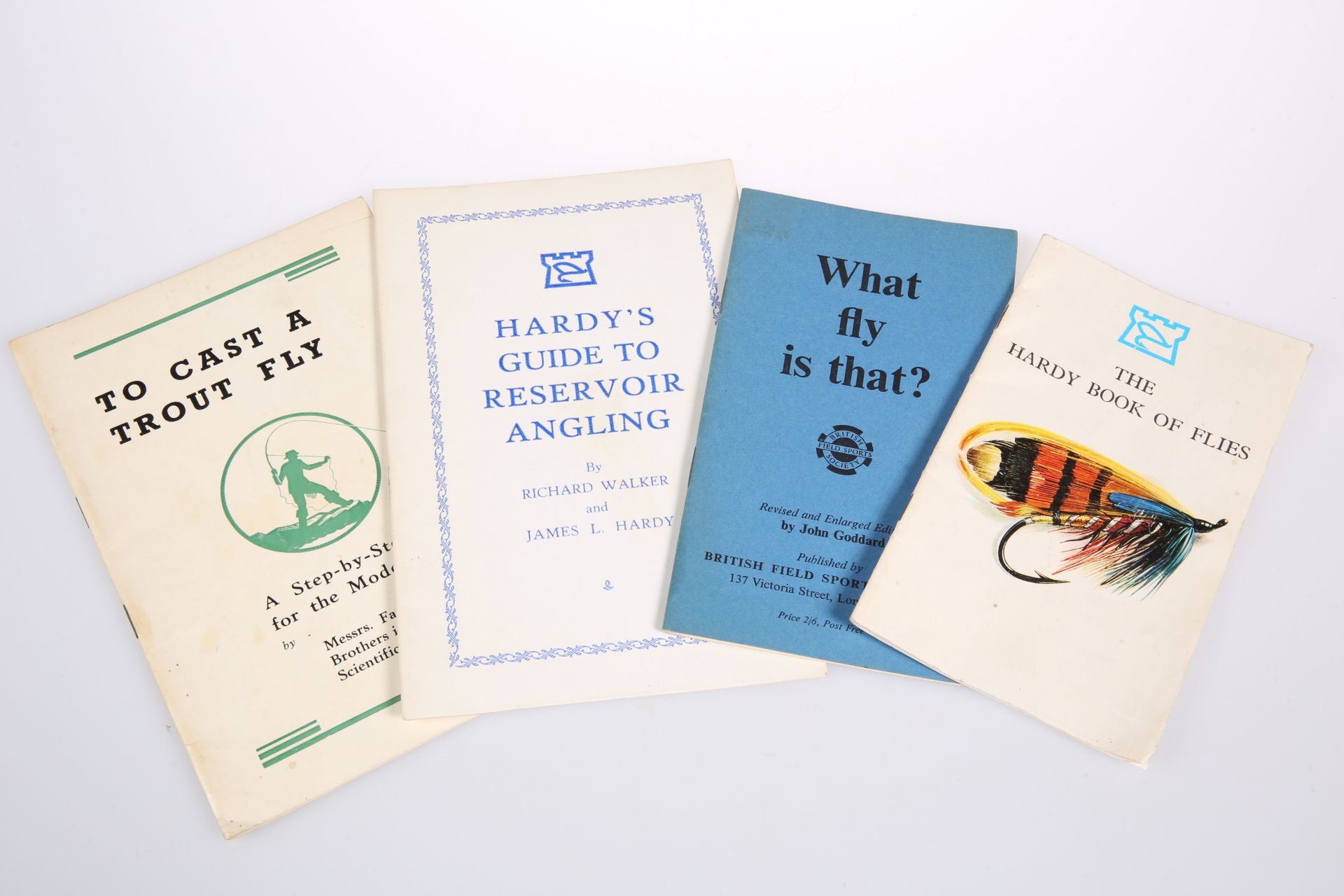 FOUR BOOKLETS ON FLY FISHING
