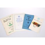 FOUR BOOKLETS ON FLY FISHING