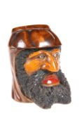 A BLACK FOREST NOVELTY TOBACCO JAR