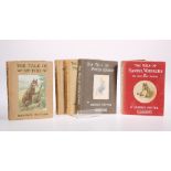 FIVE BEATRIX POTTER BOOKS