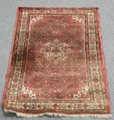 A PERSIAN HAMADAN PRAYER RUG