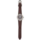 GENTS STEEL MICHEL HERBELIN NEWPORT STRAP WATCH