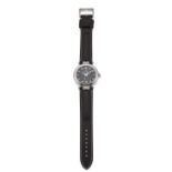 GENTS STEEL MICHEL HERBELIN NEWPORT STRAP WATCH