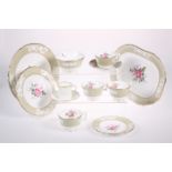 A SPODE COPELAND 'MARITIME ROSE' TEA SERVICE