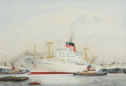 TOM HARWOOD (20TH CENTURY), CARGO SHIP, THE ‘WILD CORMORANT’