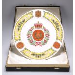 THE GORDON HIGHLANDERS PLATE BY SPODE FOR MULBERRY HALL OF YORK