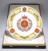 THE GORDON HIGHLANDERS PLATE BY SPODE FOR MULBERRY HALL OF YORK