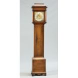 AN OAK 30-HOUR LONGCASE CLOCK