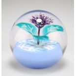 A CAITHNESS PAPERWEIGHT 'SCOTTISH THISTLE'