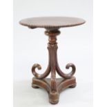A VICTORIAN MAHOGANY OCCASIONAL TABLE BY GILLOW AND CO