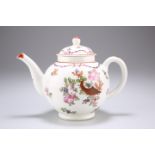 A LOWESTOFT TEAPOT, CIRCA 1780