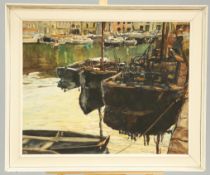 ALFRED PERCY TOMPKIN (EXH.1926), BRIXHAM FISHING FLEET STILL OUT