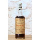 1 BOTTLE DEWARS FINEST SCOTCH WHISKY 'WHITE LABEL' 1950'S 'SPRING CAP'