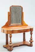 A VICTORIAN MAHOGANY 'DUCHESS' DRESSING TABLE