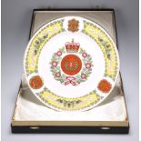 THE GORDON HIGHLANDERS PLATE BY SPODE FOR MULBERRY HALL OF YORK