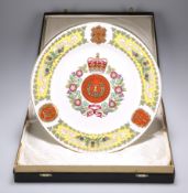 THE GORDON HIGHLANDERS PLATE BY SPODE FOR MULBERRY HALL OF YORK