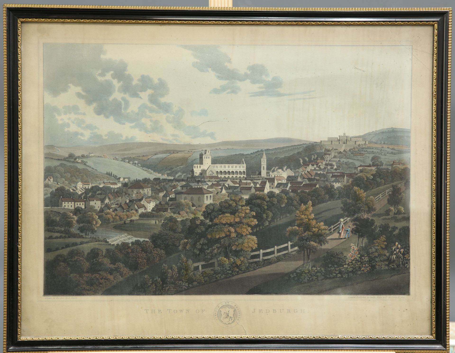 AFTER JOHN HEAVISIDE CLARK (1771-1863), "THE TOWN OF JEDBURGH"